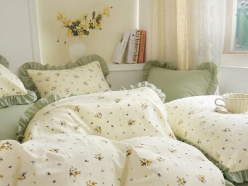 طقم فراش بطابع Cottagecore