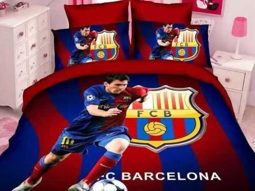 مفرش سرير برشلونة الرياضي